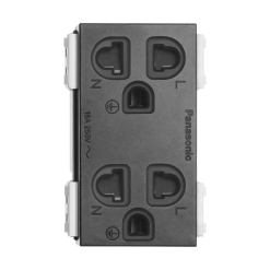 Ổ cắm đôi GEN-X Panasonic WEG15829B-G