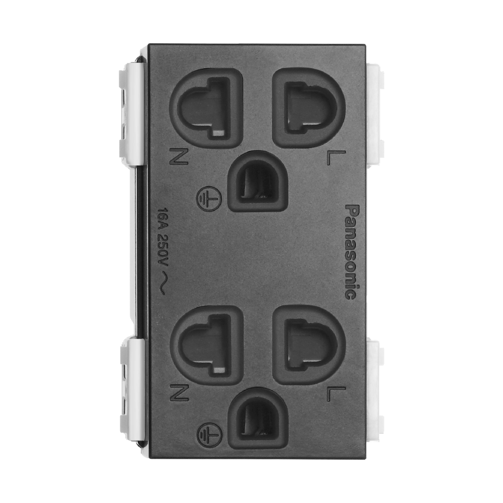 Ổ cắm đôi GEN-X Panasonic WEG15829B-G