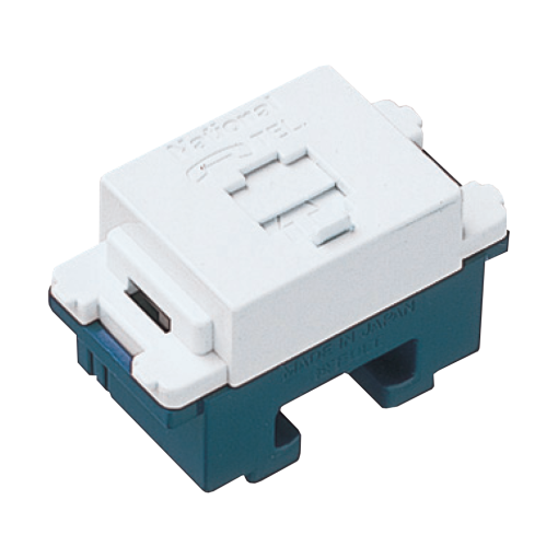 Ổ cắm điện thoại Full Color White Panasonic WNTG15649W