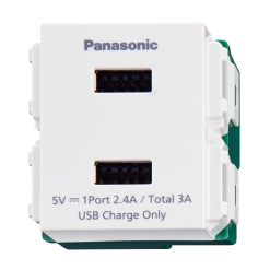 Ổ cắm USB Panasonic Wide Series WEF11821W