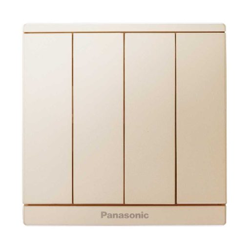 Bộ 4 công tắc B Panasonic 1 chiều Moderva