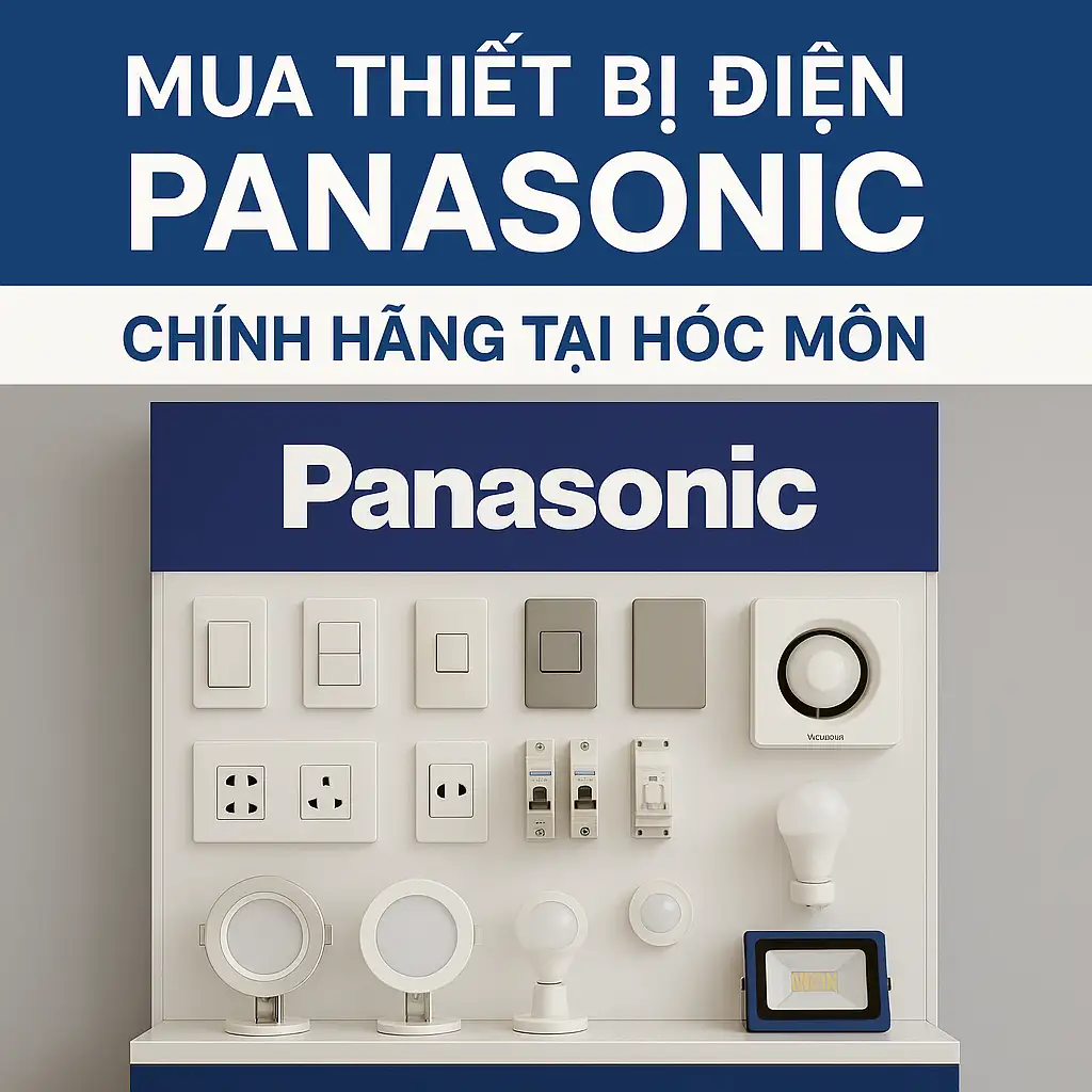 Mua Thiet Bi Dien Panasonic O Hoc Mon